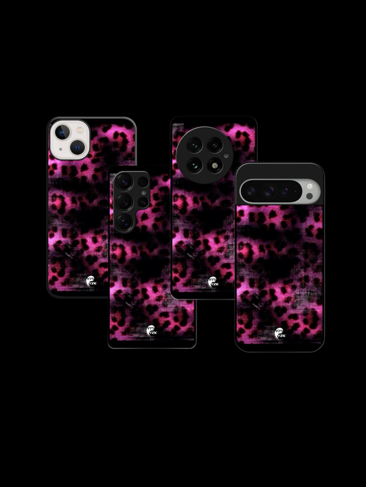 Pink Leopard Y2K Case