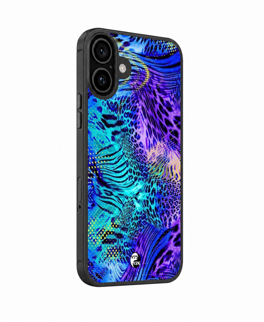 Blue Leopard Y2K Case
