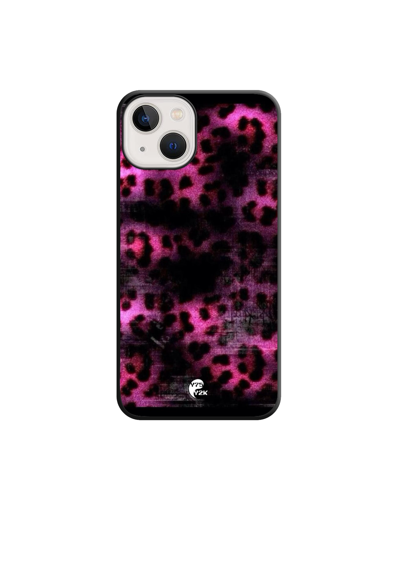 Pink Leopard Y2K Case