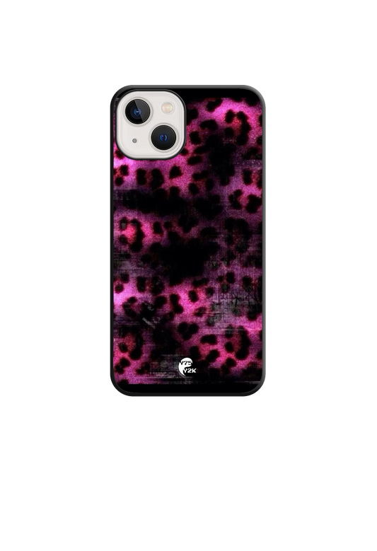 Pink Leopard Y2K Case
